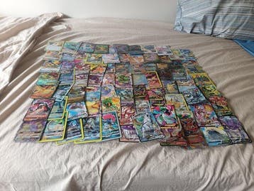 110 Cartes en vrac Foil, Illustration complète, Illustration