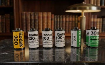 Kodak, Fuji 6 film expired Ongebruikte fotofilm