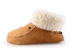 Warmbat Pantoffels in maat 37 Cognac, Verzenden, Pantoffels of Sloffen
