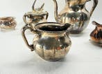Theeservies (2) - Verzilverd - Vintage Victor Silver Co., Antiek en Kunst