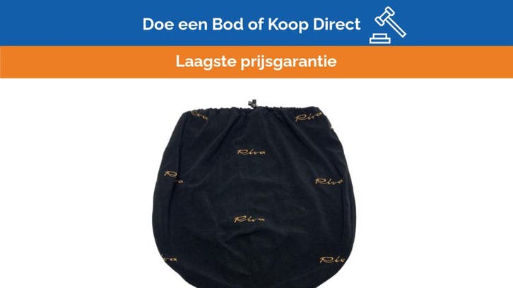 Bieden: Riva A2 black fender cover 46 x 49 cm - 227738-A2, Watersport en Boten, Bootonderdelen, Ophalen of Verzenden