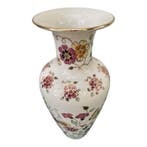 Zsolnay - Vase - Porcelaine - motif floral