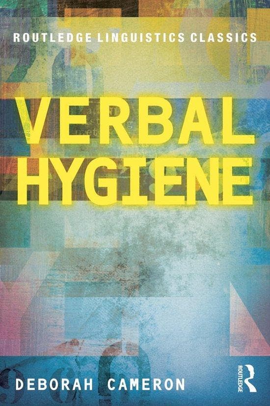 Verbal Hygiene 9780415696005 Deborah Cameron, Livres, Langue | Anglais, Envoi