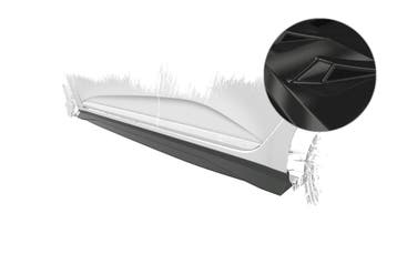 Zijskirts voor Renault Clio 5 SS536-G, Verzenden
