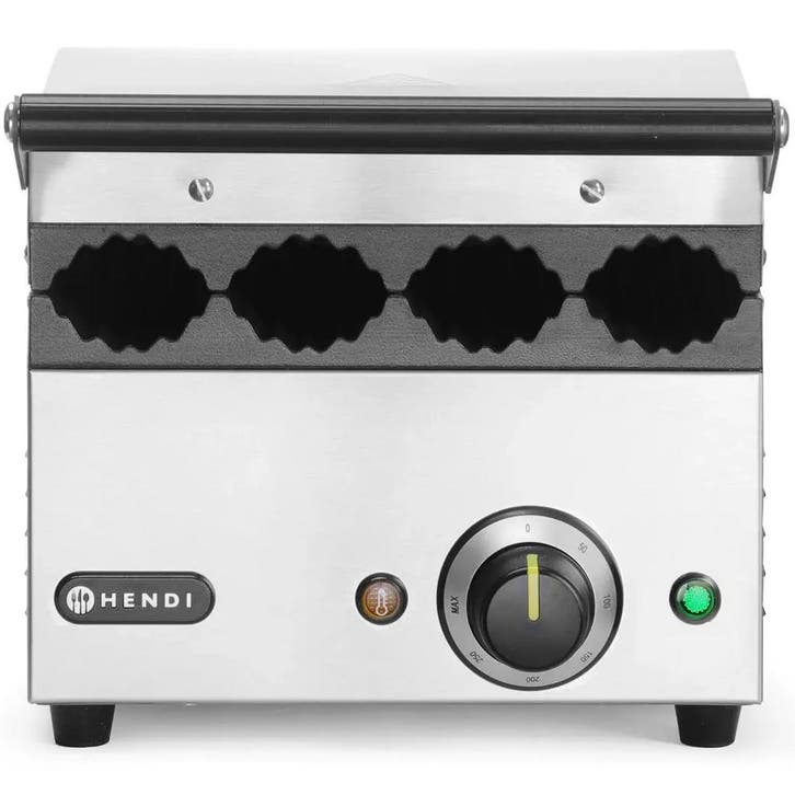 Hotdog Contactgrill | Enkel | Gegroefd Oppervlak 270x250, Zakelijke goederen, Horeca | Keukenapparatuur, Nieuw in verpakking, Verzenden