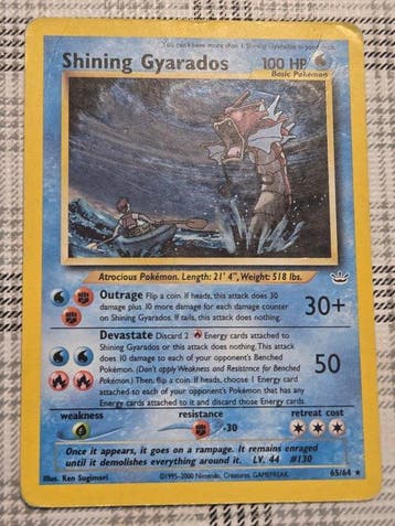 Pokémon - 1 Card - Gyarados Holo - WOTC - Neo Revelation