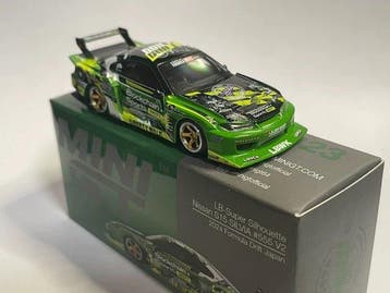Mini GT 1:64 - Modelauto - LBWK Nissan S15 – 2024 Formula, Hobby & Loisirs créatifs