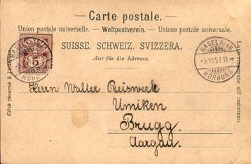 Zwitserland - Ansichtkaart (146) - 1900-1999, Verzamelen, Gelopen