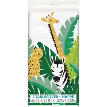 Dieren Tafelkleed Safari 2,13m, Verzenden