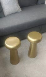 Elegante Hotel Gouden - Table dappoint (2) - Métal, Nieuw