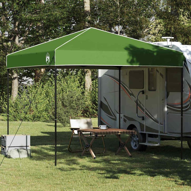 vidaXL Luifel Tent Groen 243 x 243 x 251 cm Stof, Tuin en Terras, Partytenten, Nieuw, Verzenden