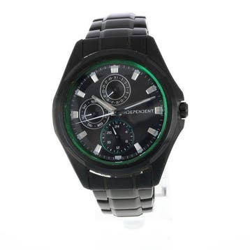 Citizen - Independent Multi-Calendar Black & Green Stealth