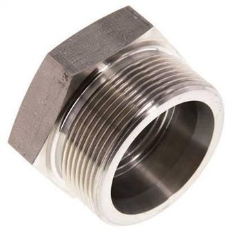 38S Bouchon de fermeture en acier inoxydable pour tubes 315, Bricolage & Construction, Verzenden