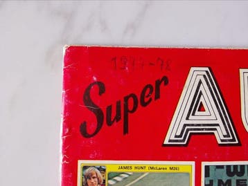 1977/78 Panini Super Auto - 1 Compleet album - Good (GD), Nieuw