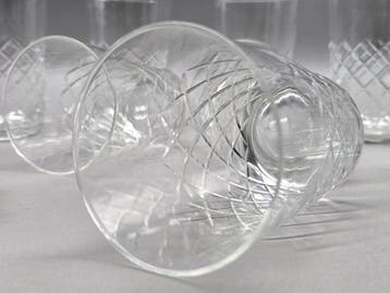 Drinkservies (10) - Kristal - Dessertwijnglazen