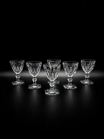 Baccarat - Drinkservies voor 6 (6) - Harcourt - Kristal -