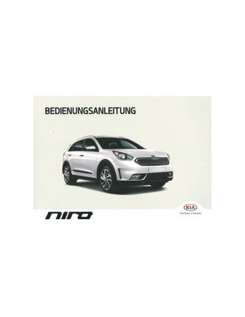 2016 KIA NIRO INSTRUCTIEBOEKJE DUITS