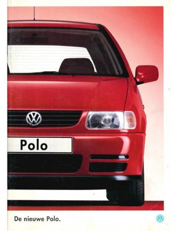 1995 VOLKSWAGEN POLO BROCHURE NEDERLANDS, Ophalen of Verzenden, Nieuw