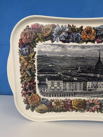 Fornasetti-Milano - Piero Fornasetti - Plateau de lit -