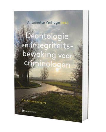 Deontologie en integriteitsbewaking voor criminologen, Verzenden, Zo goed als nieuw, Antoinette Verhage