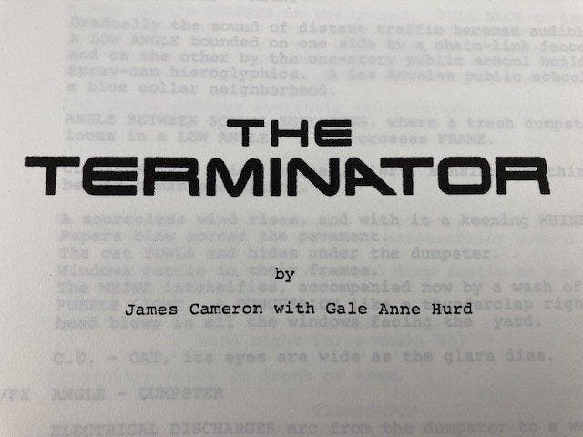 The Terminator (1984) - Arnold Schwarzenegger as the, Verzamelen, Film en Tv