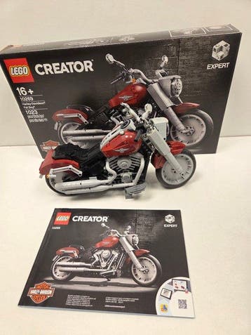 Lego Set - 10269 - Creator - Harley-Davidson Fat Boy, Nieuw