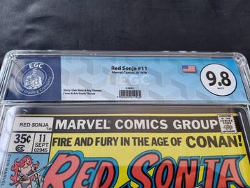 Red Sonja (Vol. 1) #11 - EGC 9.8 - 1 Graded comic - Eerste, Nieuw