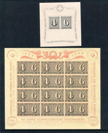 Zwitserland 1936/1943 - Zwitserland 1936-43 Pro Patria