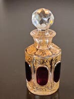 Moser & Söhne - Carafe (2) - Verre - Flacon + vase à tige,