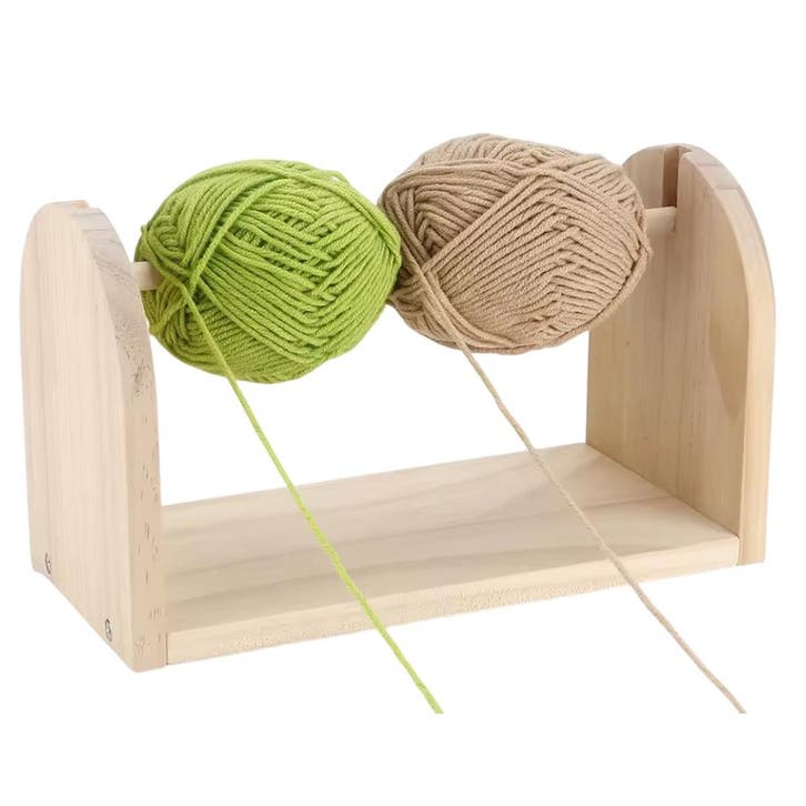 Houten Wolhouder met Draaifunctie – Breien Haken – Praktisch, Verzamelen, Overige Verzamelen, Verzenden
