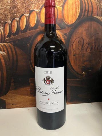 2018 Chateau Musar - vallée de Bekaa - 1 Magnum (1,5 L)
