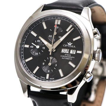 Optima - Atmos Valjoux Automatic - OSAC449-SL-3 - Zonder, Nieuw