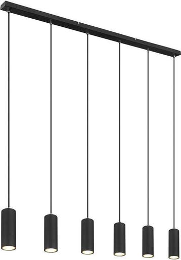 2dekans | Globo - hanglamp - Robby - zwart - metaal - grote, Ophalen of Verzenden