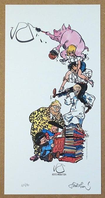 Walthéry, François / Boucq, François - 2 Offset Print -