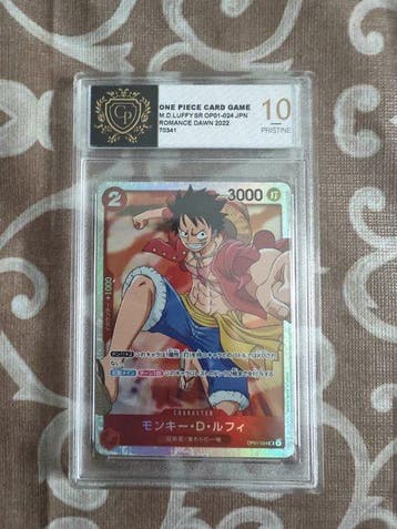 Pro Set - 3 Card - One Piece - Monkey D. Luffy, Nieuw