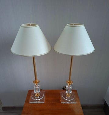 Kuatre Spanje - Tafellamp (2) - lucite