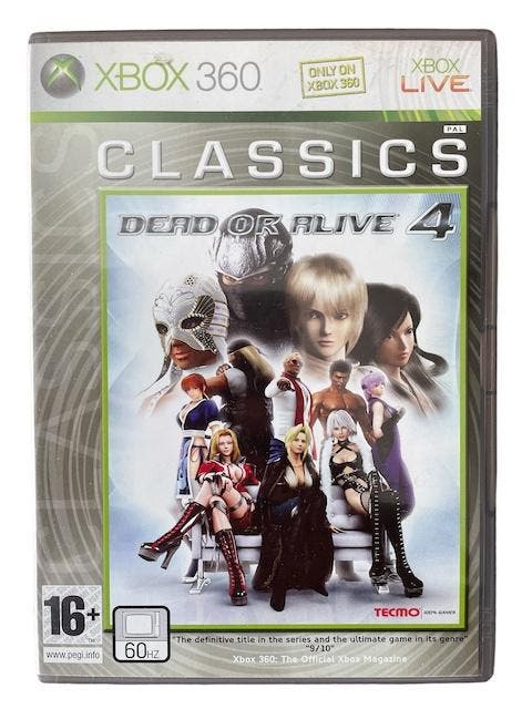 Dead Or Alive 4 (Classics) (XBOX 360) (TWEEDEHANDS), Games en Spelcomputers, Games | Xbox 360, Verzenden
