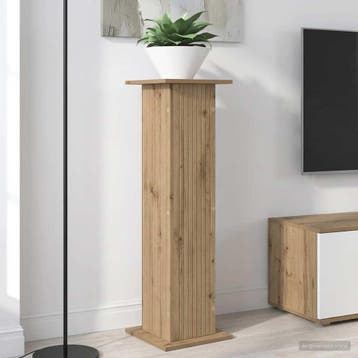vidaXL Plantenstand Artisanaal eiken 30,5 x 30 x 100,5 cm, Verzenden