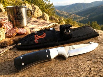 Elk Ridge - Keukenmes - Maatwerk: jachtmes/Bushcraft - Vast