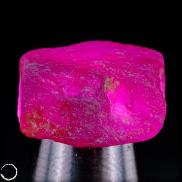 Natuurlijke zeldzame Padparadscha-saffier – Ruw kristal met