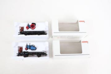 Märklin H0 - 46064, 46844 - Modeltrein goederenwagon (2) -