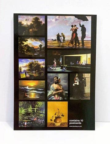 Verenigd Koninkrijk - Entertainers - Straatkunst - Banksy -, Gelopen