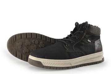 Rieker Veterboots in maat 44 Zwart, Verzenden, Zwart, Boots, Zo goed als nieuw