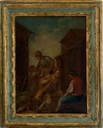 Scuola Veneta (XVII-XVIII) - Scena Classica, Antiek en Kunst