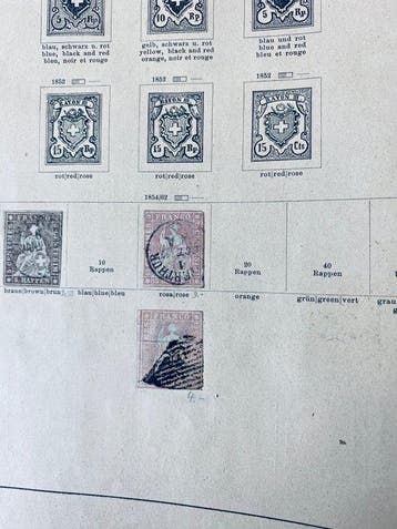 Wereld - Collectie / Uitzoeker Zwitserland, Gestempeld