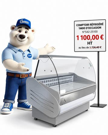 Comptoir réfrigéré professionnel 1m00 d’occasion – N°542-251
