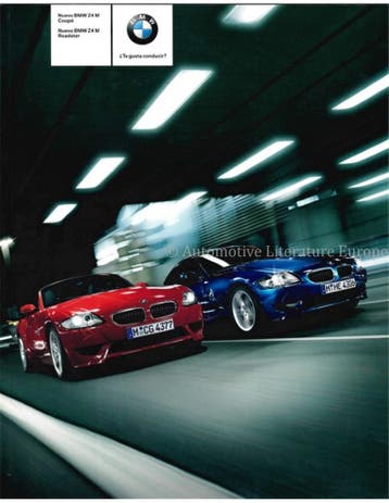 2007 BMW Z4 M ROADSTER COUPÉ BROCHURE SPAANS, Nieuw
