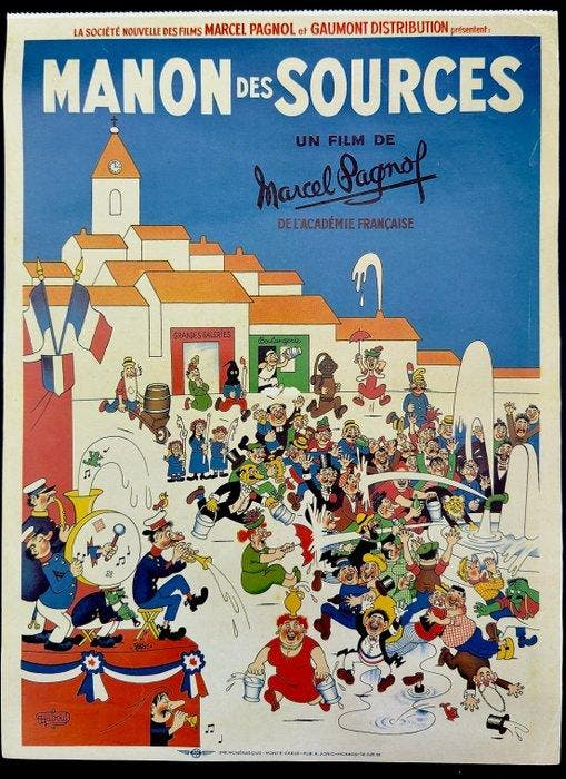 Marcel Pagnol - Manon des sources - (1952) – Illustrated, Collections, Cinéma & Télévision