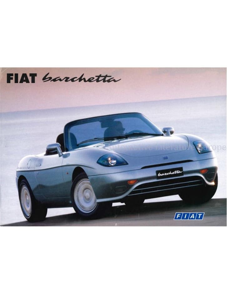 1996 FIAT BARCHETTA BROCHURE, Boeken, Auto's | Folders en Tijdschriften, Ophalen of Verzenden