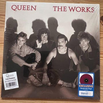 Queen - The Works [colored violet Vinyl pressing] - Limited, Nieuw in verpakking